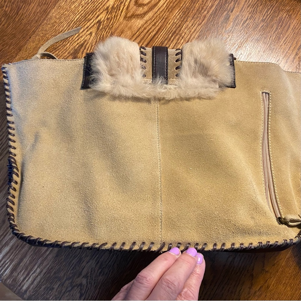 Nicole Lee Collection Tan and Brown Bag - Picture 2 of 16